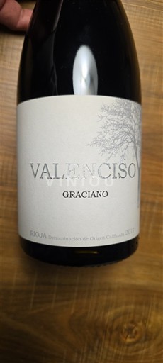 La Rioja Rioja Valenciso Graciano 2017