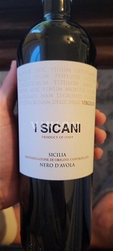Sicilien I Sicani Nero d'Avola 2024