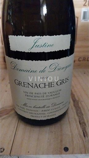 Vale do Ródano Não especificado Domaine Dionysos Justine 2021