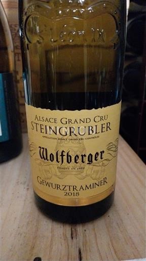 Alsácia Alsácia Grand Cru Grand Cru Wolfberger 2018