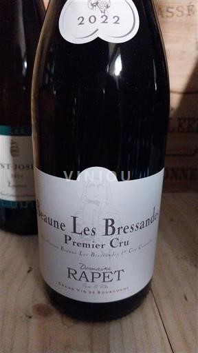 Bourgogne Beaune Premier Cru Domaine Rapet Beaune Les Bressandes Premier Cru 2022