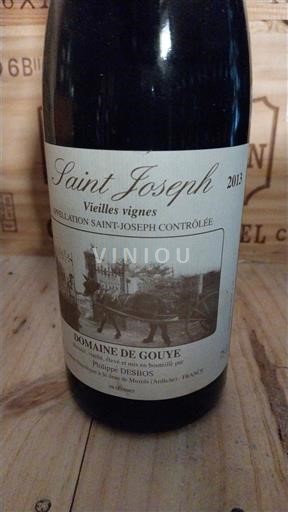 Vallée du Rhône Saint-Joseph Domaine Gouye Vieilles vignes 2013