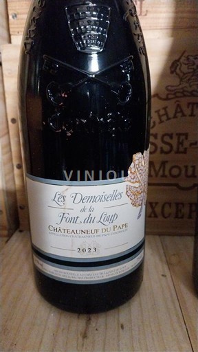 Vallée du Rhône Châteauneuf-du-pape Font du Loup Les Demoiselles 2023