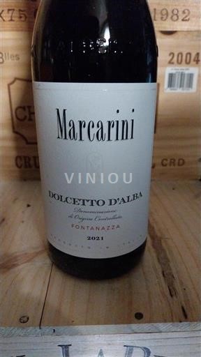 Vinos Rouge sec Fontanazza Marcarini 2021 Italia Piamonte Dolcetto d'Alba DOC