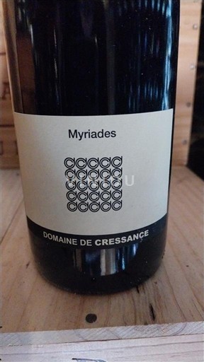 Alpes e regiões Ródano Coteaux de l'Ardèche Domaine Cressance Myriades 2017