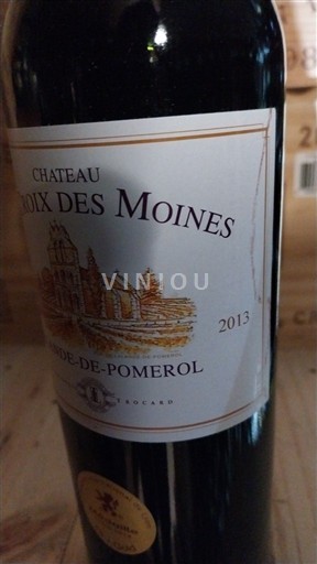 Bordeaux Lalande-de-Pomerol Château Croix des Moines 2013