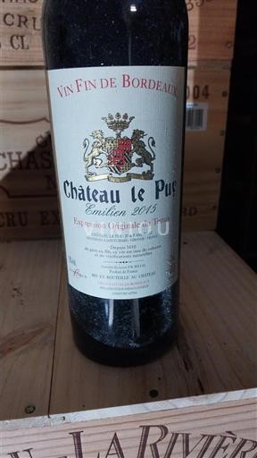 Wines Rouge sec Émilien Château Le Puy 2015 France Bordeaux Unspecified AOC