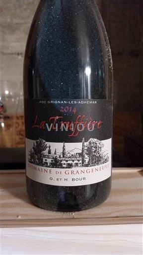 Rhônen laakso Grignan-les-adhémar Domaine Grangeneuve La Truffière 2014