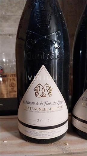 Rhônetal Châteauneuf-du-Pape Château La Font du Loup 2014