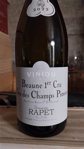 Burgundsko Nespecifikováno Premier Cru Domaine Rapet Clos des Champs Pimont 2022