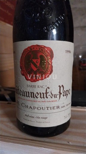 Rhône Valley Châteauneuf-du-Pape M. Chapoutier Barbe Rac 1996