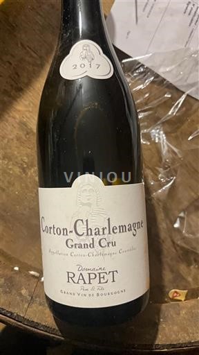 Burgundia Corton-Charlemagne Grand Cru Domaine Rapet 2017