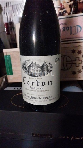 Vini Rouge sec Maréchaudes Prince Florent de Merode 1988 Francia Borgogna Corton AOC Grand Cru