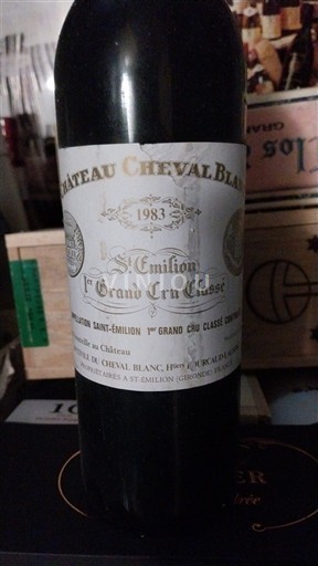 Vini Rouge sec Château Cheval Blanc 1983 Francia Bordeaux Saint-Émilion AOC