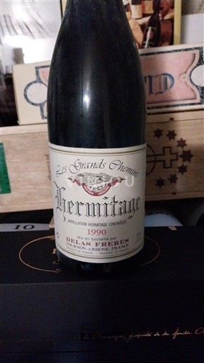 Rhônetal Hermitage Delas Frères Les Grands Chemins 1990