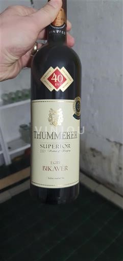 Wijnen Rouge sec Superior Thummerer 2017 Hongarije Eger Egri Bikavér