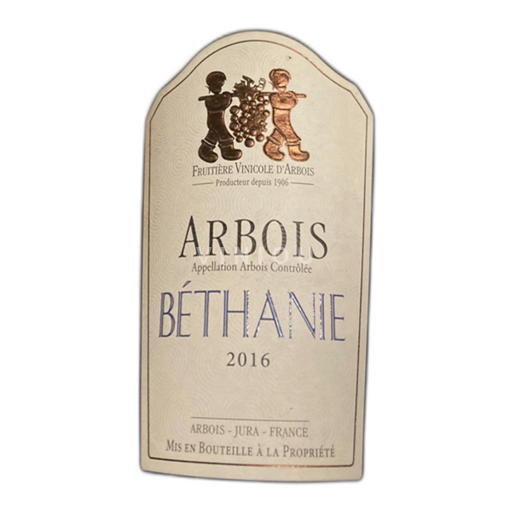 Jura Arbois Fruitière Vinicole d'Arbois Béthanie 2016