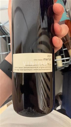 Ticino Merlot iz Ticino Bachmann Sessa 2021