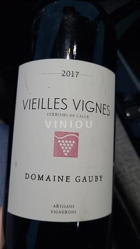 Roussillon Côtes-du-Roussillon-Villages Domaine Gauby Vieilles Vignes 2017