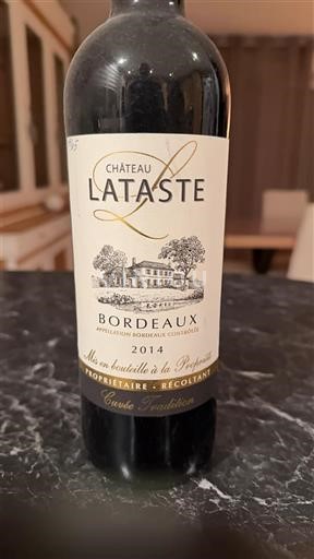 Bordeaux Château Lataste Tradition 2014