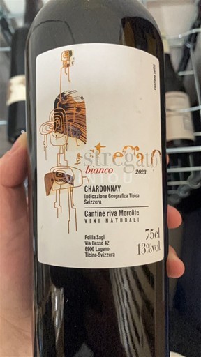 Vini Blanc sec Stregato Bianco Cantine Riva Morcote 2023 Svizzera Ticino Non specificato AOC