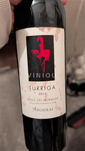 Sardinien Ospecificerad Argiolas Turriga 2015