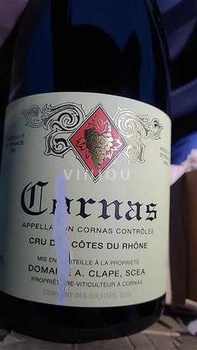 Rona dolina Cornas Domaine A. Clape Neleten.