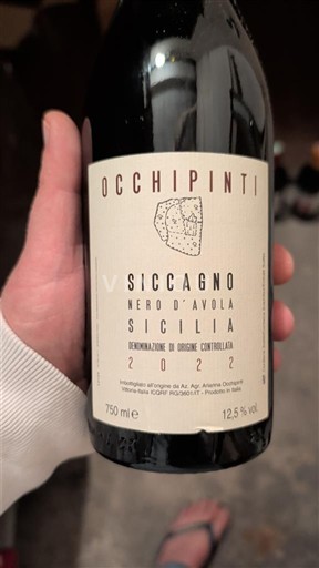 Sicilien Occhipinti Siccagno bombolieri 2022