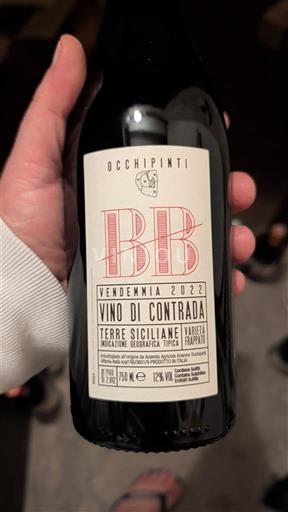 Сицилія Терре Січіліане Occhipinti BB Vino di Contrada 2022