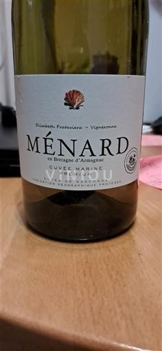 Zuidwest-Frankrijk Côtes de Gascogne Ménard Marine Niet-geïntegreerd