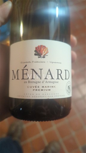 Sud-Ouest Côtes de Gascogne Ménard Marine Non Millésimé