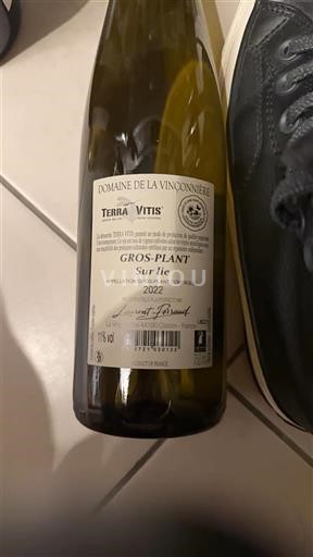 Loire-dalen Gros-plant-du-pays-nantais Domaine La Vénçonnière Gros-Plant Sur lie 2022
