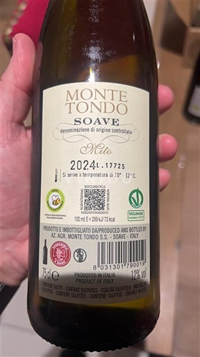 Wines Blanc sec Mito Monte Tondo 2024 Italy Veneto Soave DOC