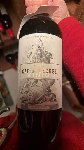 Bordeaux Saint-Georges-Saint-Émilion Cap Saint George 2016