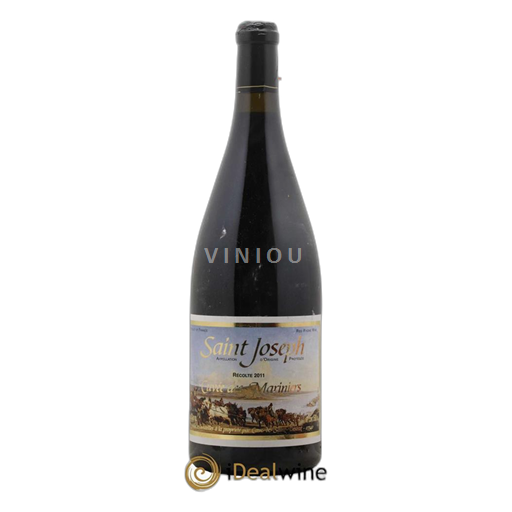 Vina Rouge sec Les Mariniers Cave de Saint-Désirat 2023 Francija Rona dolina Saint-Joseph AOC