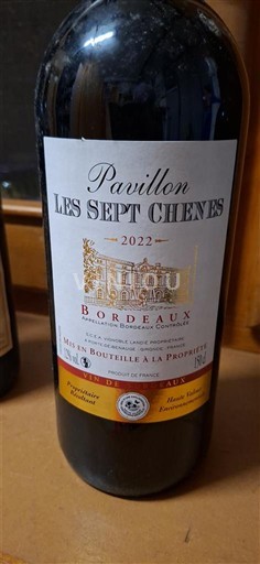 Bordeaux Les Sept Chênes Pavillon 2022