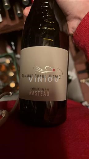 Vine Rouge sec Vieilles Vignes Domaine Grand Nicolet 2020 Frankrig Rhône-dalen Rasteau AOC