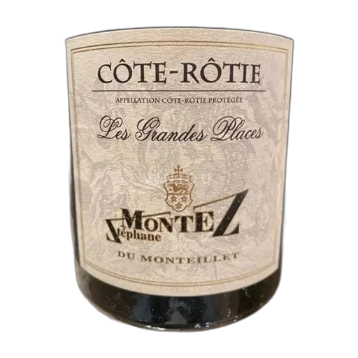 Rhônedalen Côte-rôtie Domaine Monteillet (Stéphane Montez) Les Grandes Places 2018