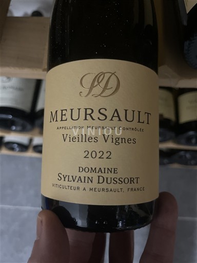 Burgundi Meursault Domaine Sylvain Dussort Vieilles Vignes 2022