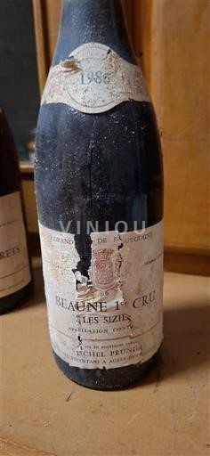 Burgundy Not Specified Premier Cru Michel Prunier Les Sizies 1988