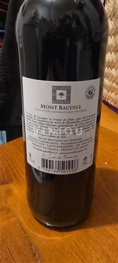 Languedoc og Roussillon Saint-Guilhem-le-Désert Le Clos Luciane Mont Baudile Ikke årgangsbestemt