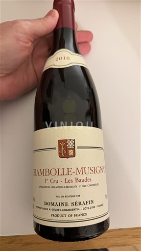 Bourgondië Chambolle-Musigny Premier Cru Domaine Sérafin Les Baudes 2018