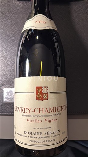 Bourgogne Gevrey-chambertin Premier Cru Domaine Sérafin Vieilles Vignes 2016