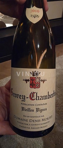 Бургундія Gevrey-Chambertin Domaine Nis Mortet Vieilles Vignes 2010