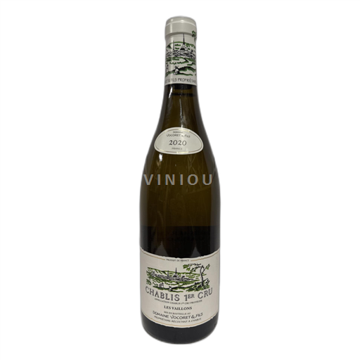 Burgundija Chablis premier cru Domaine Vocoret et Fils Les Vaillons 2020