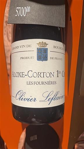Bourgogne Aloxe-Corton Premier Cru Olivier Leflaive Les Fournières 2018
