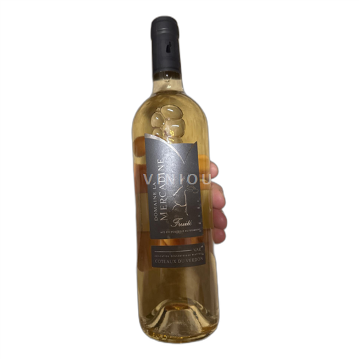 Provence, Lower Rhône Valley, Corsica Coteaux du Verdon Domaine La Mercadine Fruité 2018