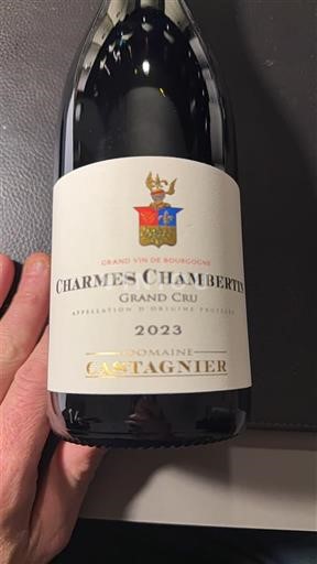 Bourgondië Charmes-chambertin Grand Cru Domaine Castagnier 2023