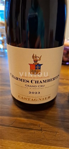 Borgonha Charmes-Chambertin Grand Cru Domaine Castagnier 2023