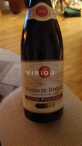 Weine Rouge sec Cuvée Philipson E. Guigal 2016 Frankreich Rhônetal Côtes du Rhône AOC